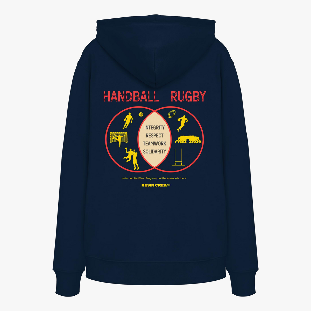Handball vs Rugby Hoodie