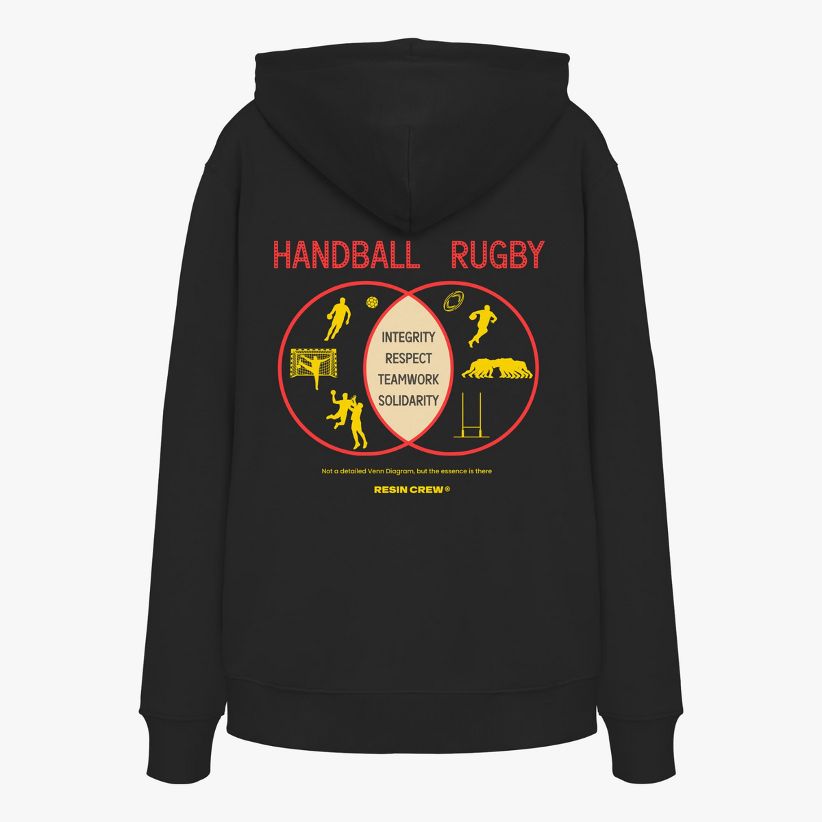 Handball vs Rugby Hoodie